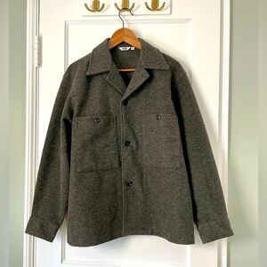 Uniqlo U Fleece Jersey Overshirt, Men’s Size S